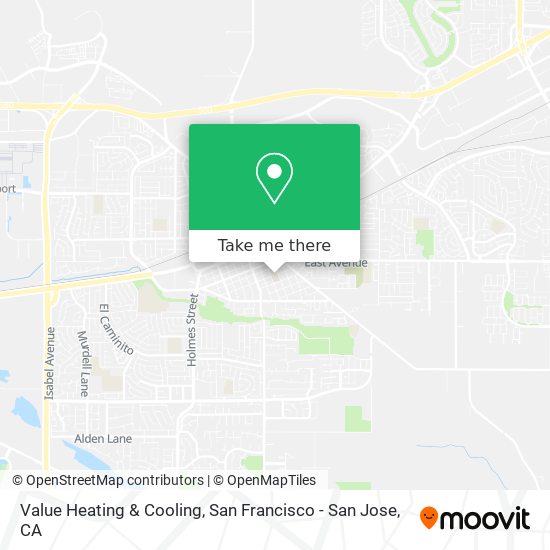 Value Heating & Cooling map
