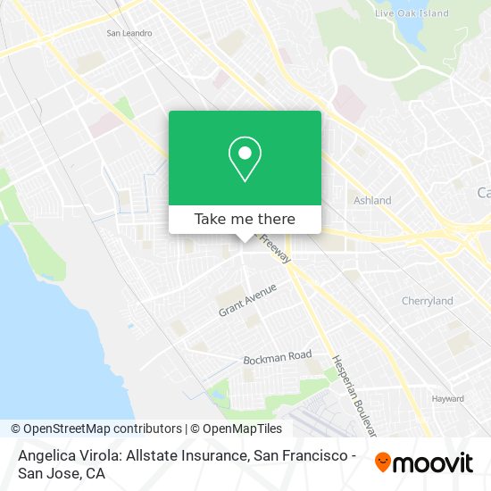 Angelica Virola: Allstate Insurance map