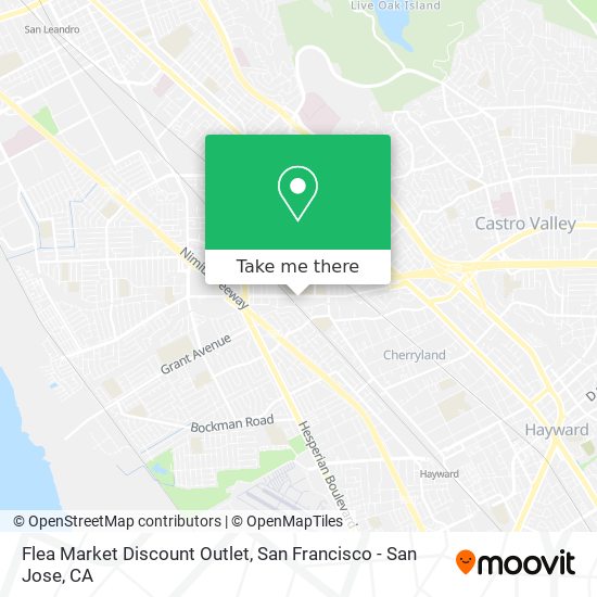 Flea Market Discount Outlet map