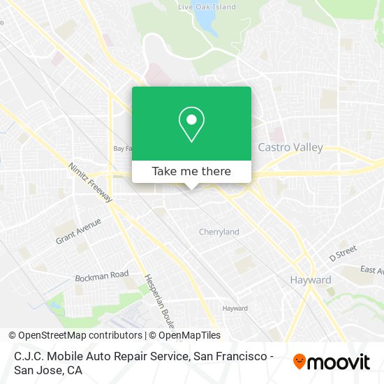 C.J.C. Mobile Auto Repair Service map