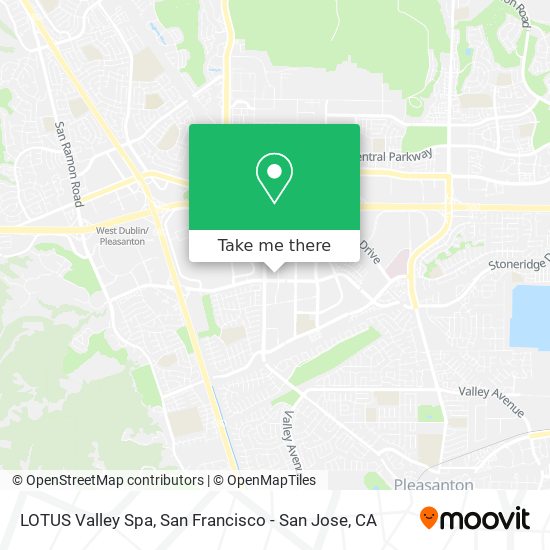 Mapa de LOTUS Valley Spa