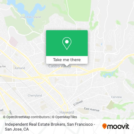 Independent Real Estate Brokers map