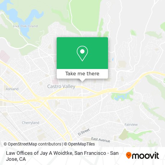 Law Offices of Jay A Woidtke map