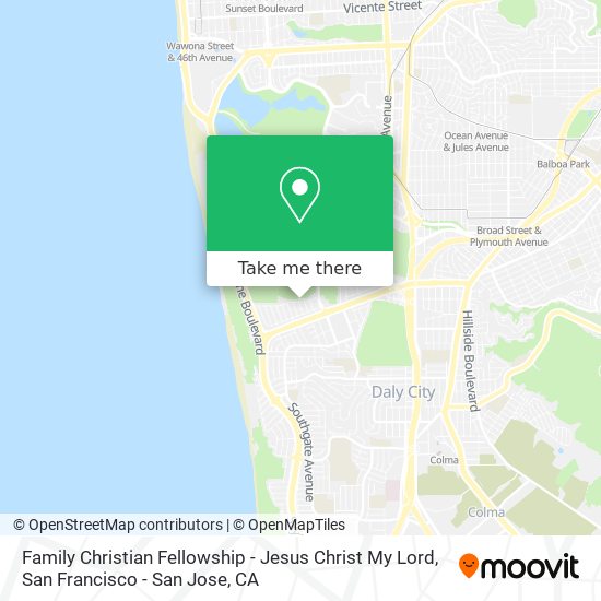 Family Christian Fellowship - Jesus Christ My Lord map