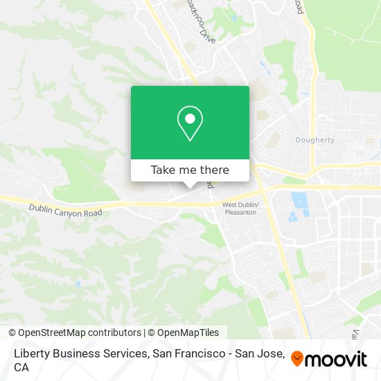 Liberty Business Services map
