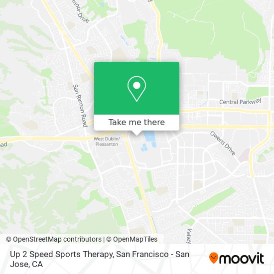 Mapa de Up 2 Speed Sports Therapy