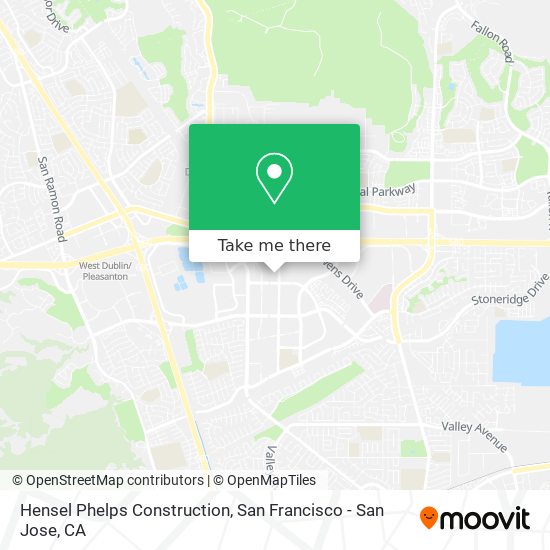 Hensel Phelps Construction map