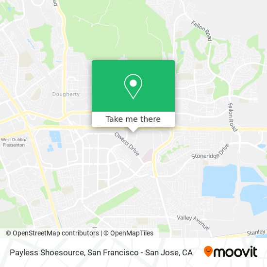 Payless Shoesource map