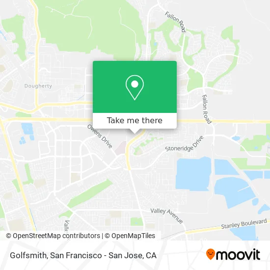 Golfsmith map