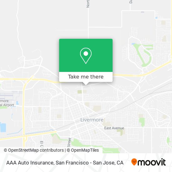 Mapa de AAA Auto Insurance