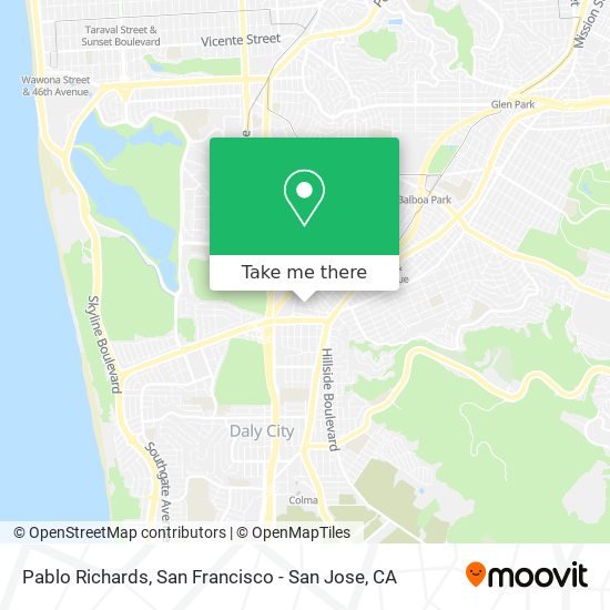 Mapa de Pablo Richards