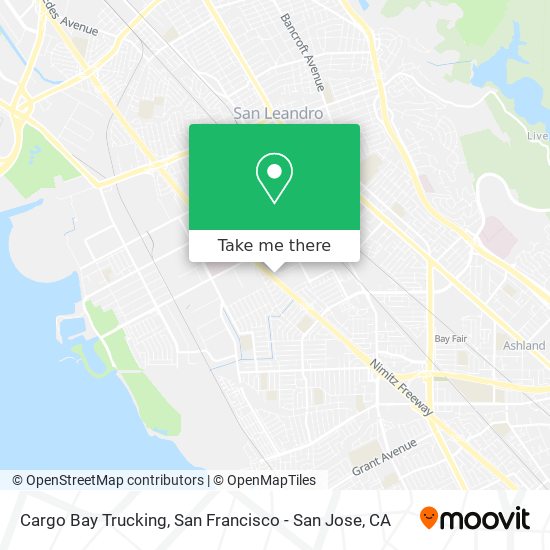 Mapa de Cargo Bay Trucking