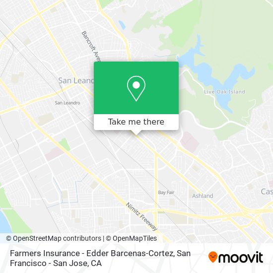 Farmers Insurance - Edder Barcenas-Cortez map