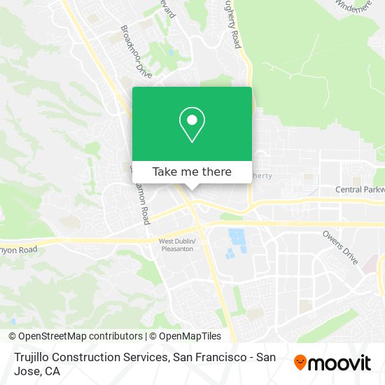 Trujillo Construction Services map