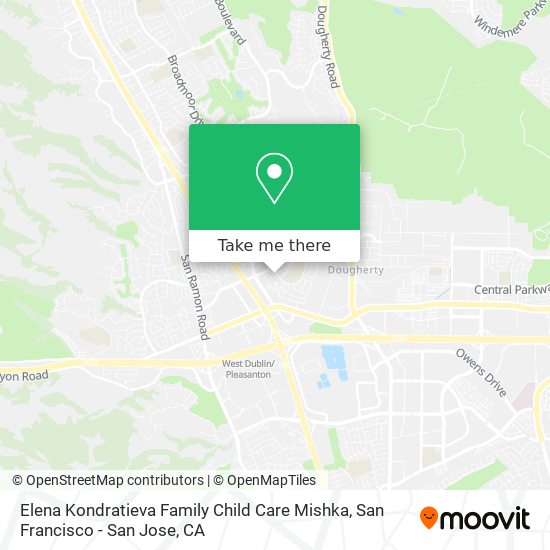 Elena Kondratieva Family Child Care Mishka map