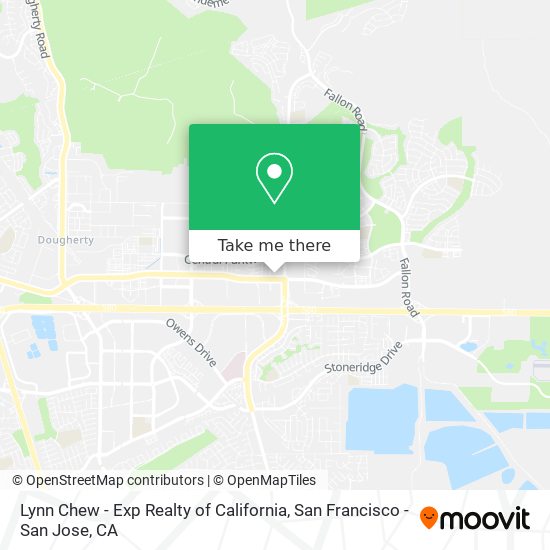 Lynn Chew - Exp Realty of California map