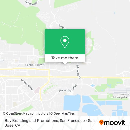 Bay Branding and Promotions map