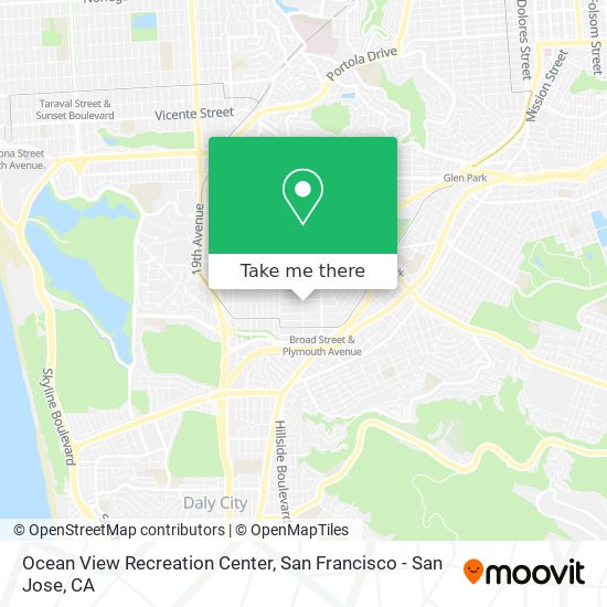 Mapa de Ocean View Recreation Center