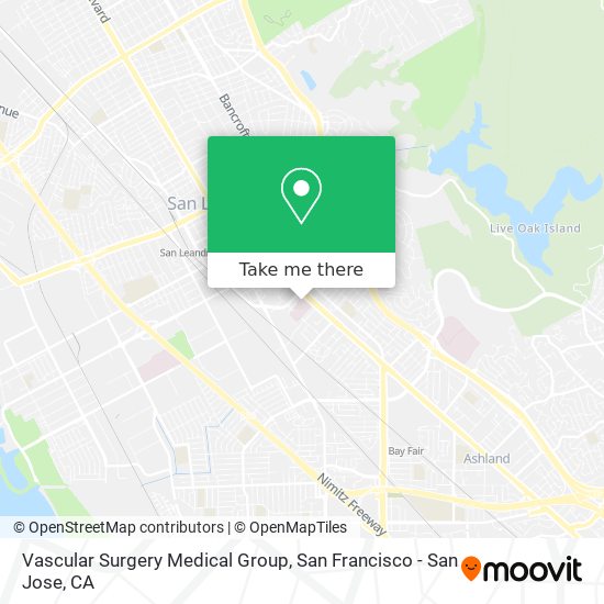 Mapa de Vascular Surgery Medical Group