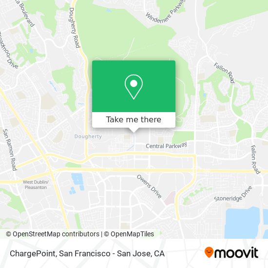 ChargePoint map