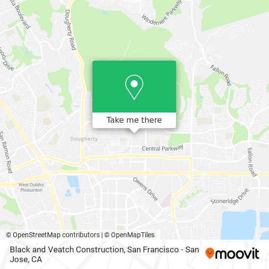 Black and Veatch Construction map