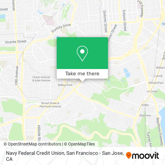 Navy Federal Credit Union map