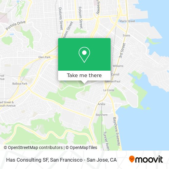 Mapa de Has Consulting SF