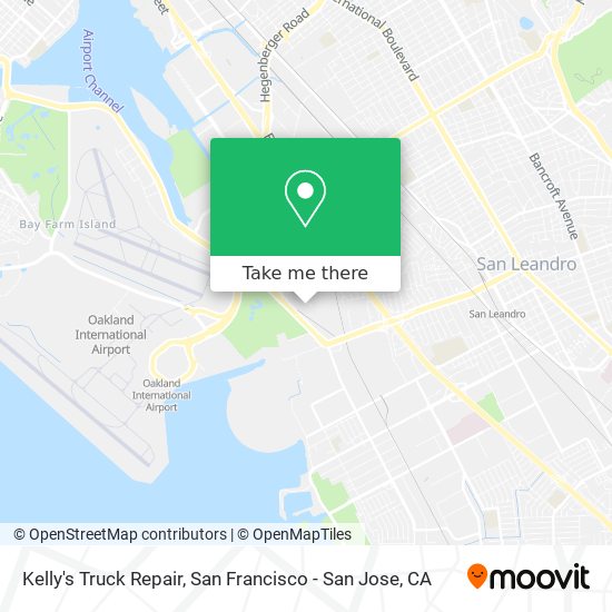 Kelly's Truck Repair map