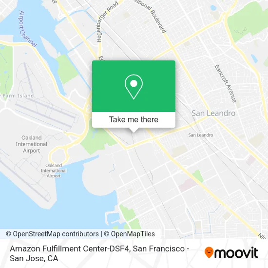 Mapa de Amazon Fulfillment Center-DSF4
