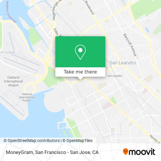 MoneyGram map