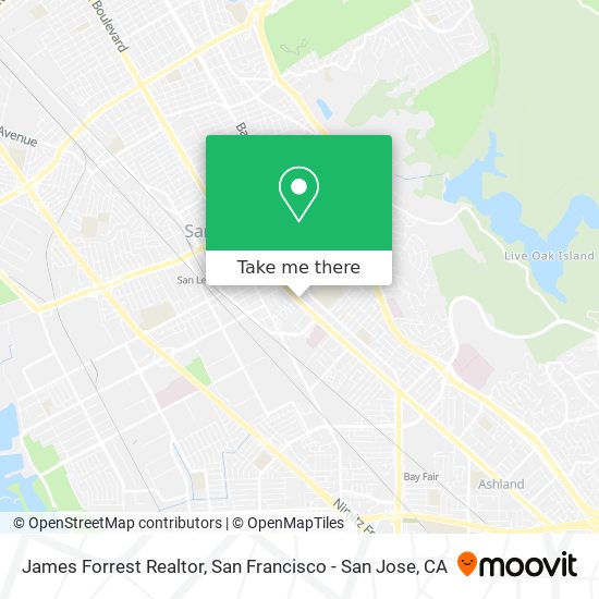 James Forrest Realtor map