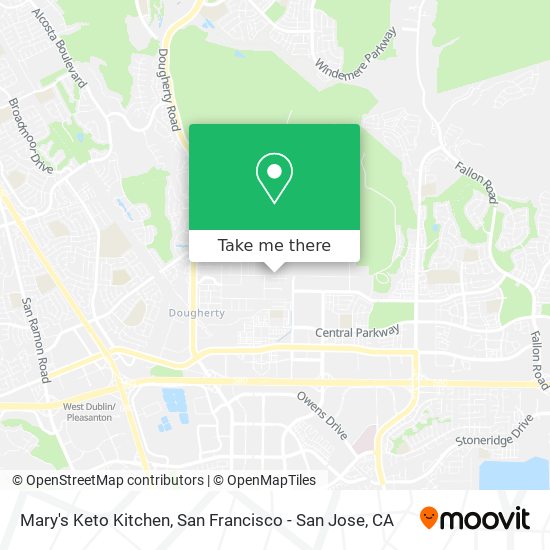 Mary's Keto Kitchen map