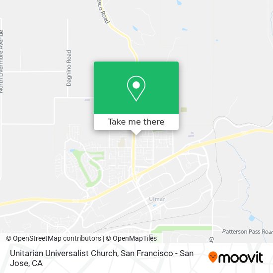 Mapa de Unitarian Universalist Church