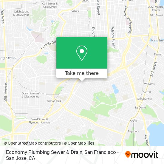 Mapa de Economy Plumbing Sewer & Drain