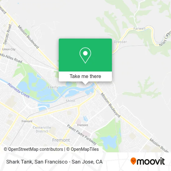 Shark Tank map