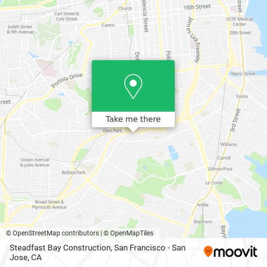 Mapa de Steadfast Bay Construction