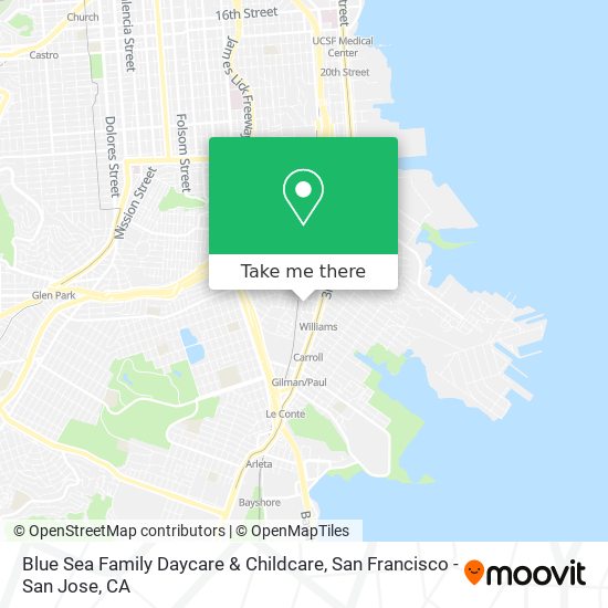 Blue Sea Family Daycare & Childcare map