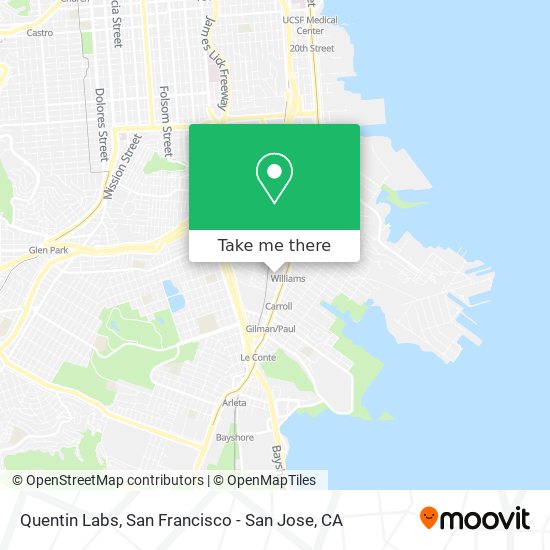 Quentin Labs map