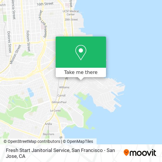 Fresh Start Janitorial Service map