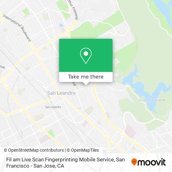 Mapa de Fil am Live Scan Fingerprinting Mobile Service