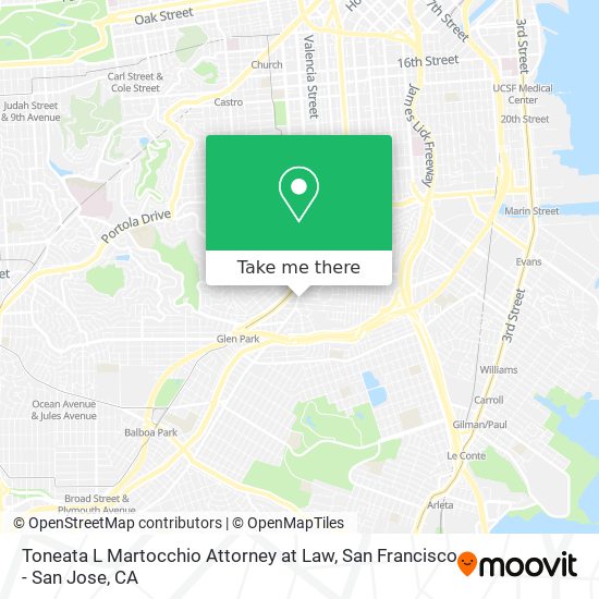 Toneata L Martocchio Attorney at Law map