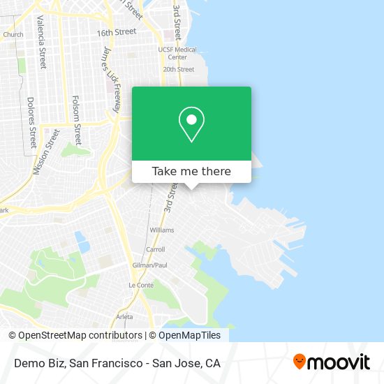 Demo Biz map