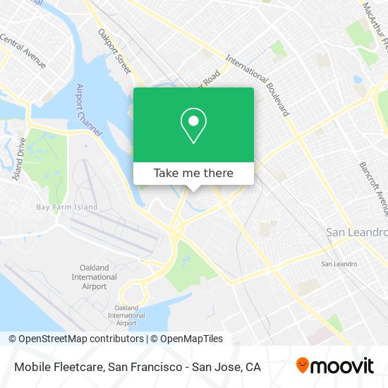 Mobile Fleetcare map