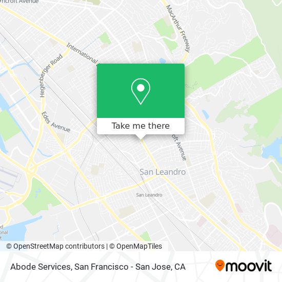 Abode Services map