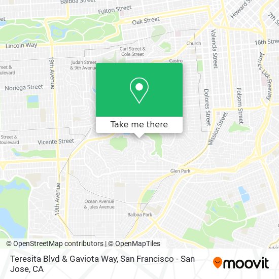 Mapa de Teresita Blvd & Gaviota Way