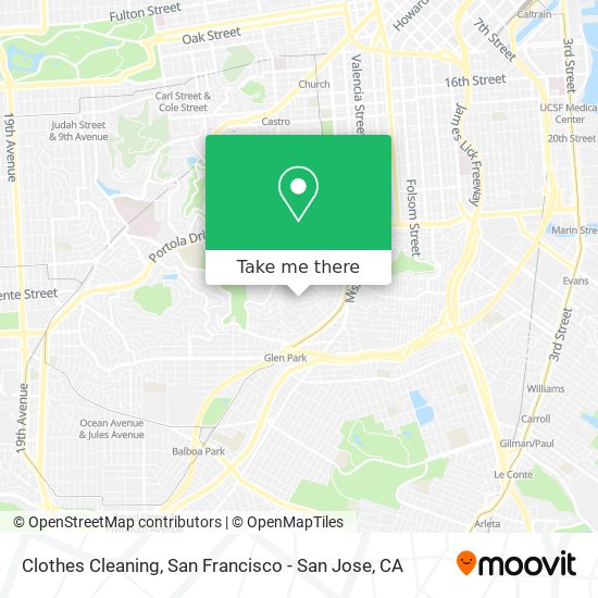 Clothes Cleaning map