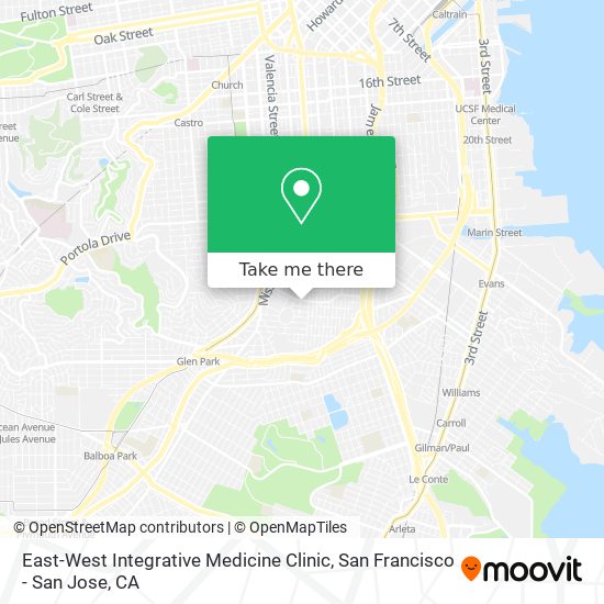 Mapa de East-West Integrative Medicine Clinic