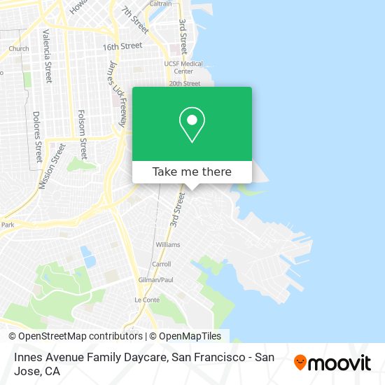 Mapa de Innes Avenue Family Daycare