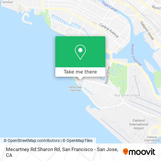 Mecartney Rd:Sharon Rd map