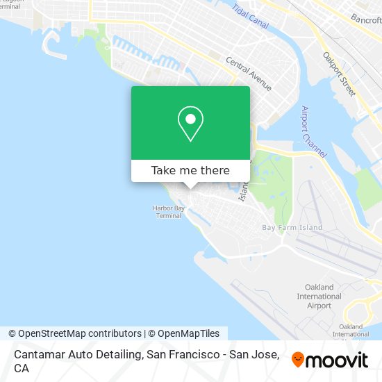 Cantamar Auto Detailing map